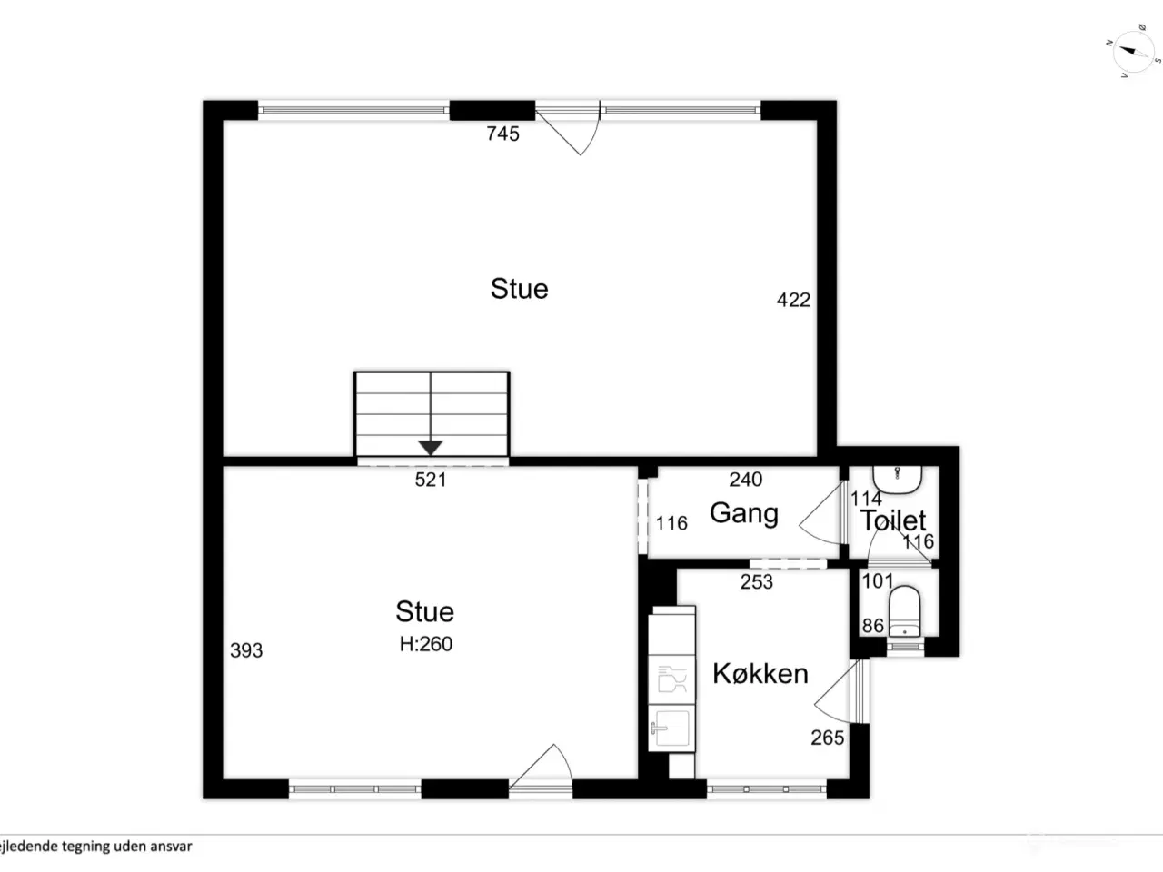 Billede 19 - Flot butik/klinik/Coffee shop med store facadevinduer –