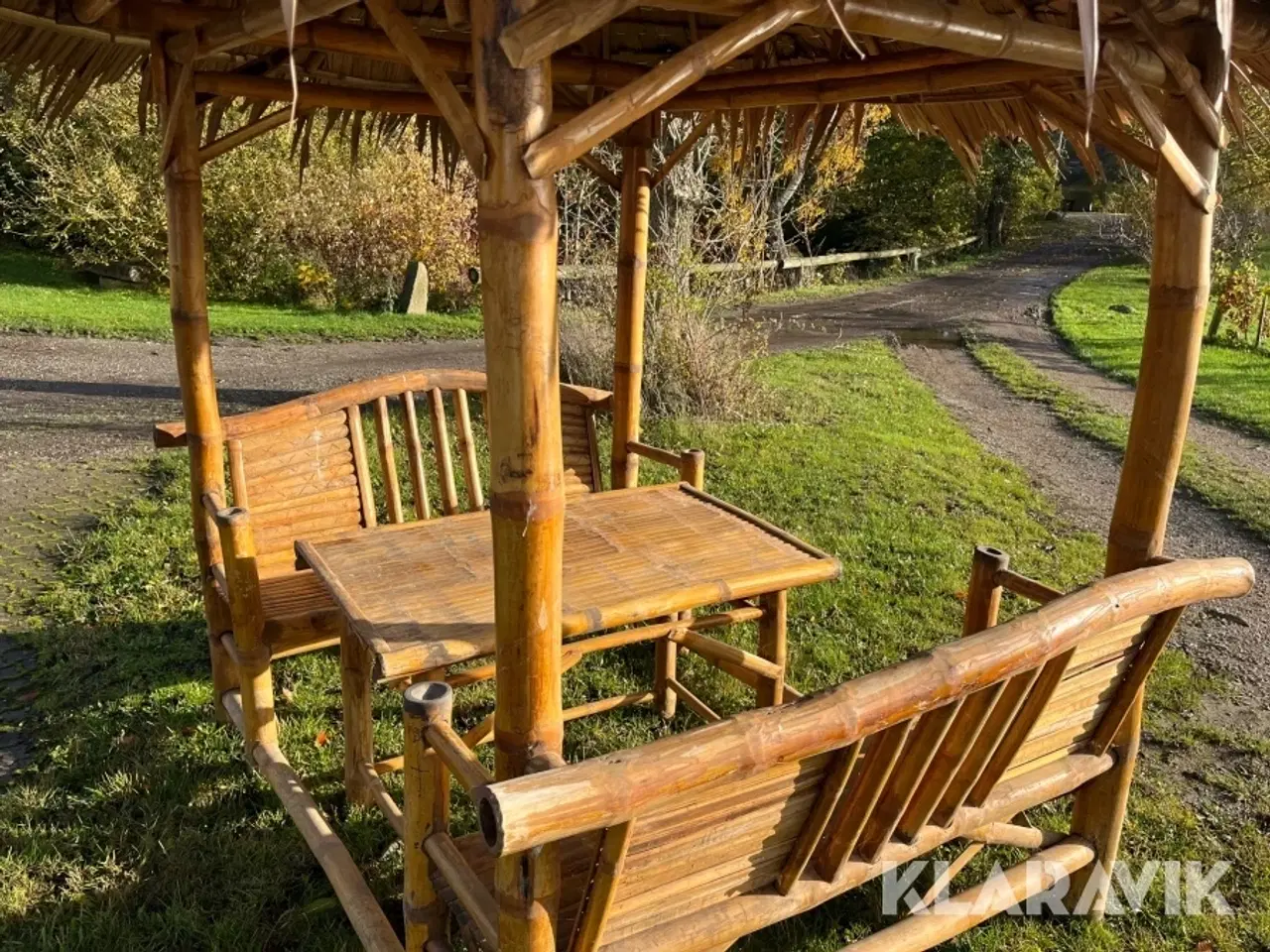 Billede 9 - Bambus hytter 3 styk