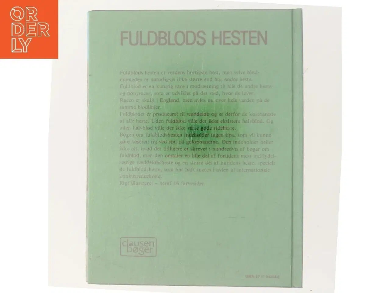 Billede 3 - Fuldblods Hesten af Dinny Lund (Bog)