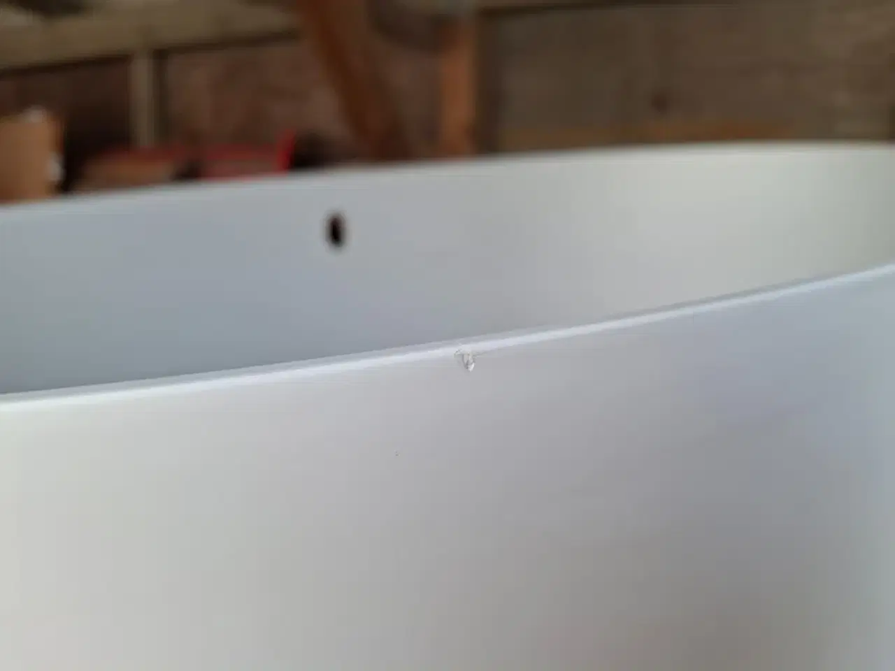 Billede 1 - Back-To-Wall Hvidt badekar STRØMBERG