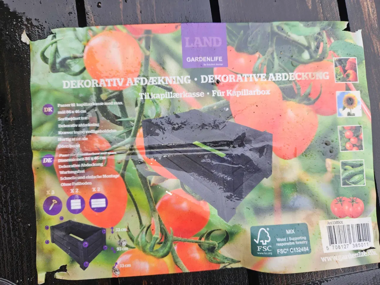 Billede 3 - Afdækning kasse til plantekasser