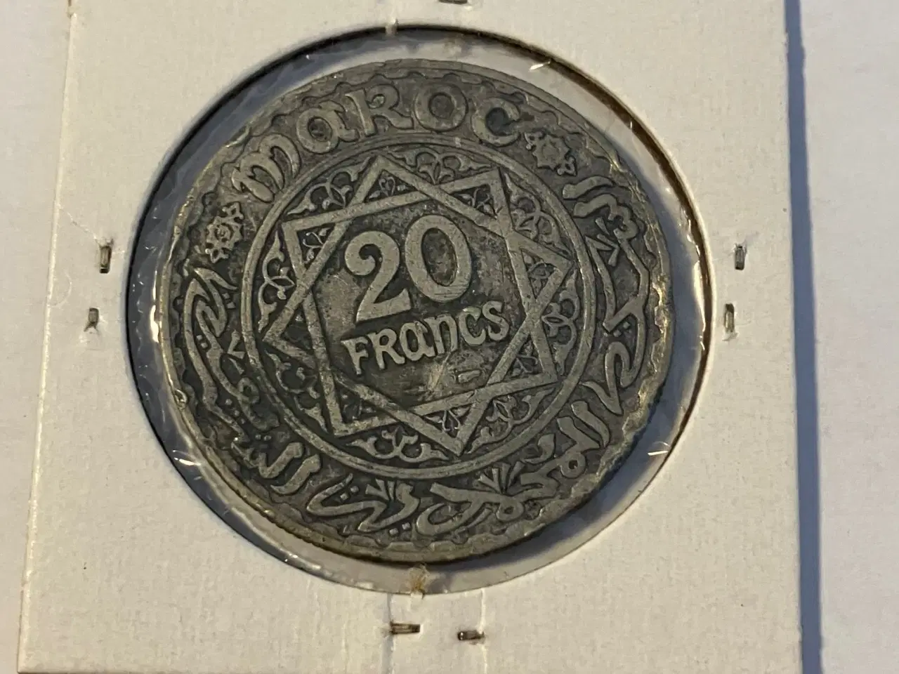 Billede 2 - 20 Francs 1934 Morocco