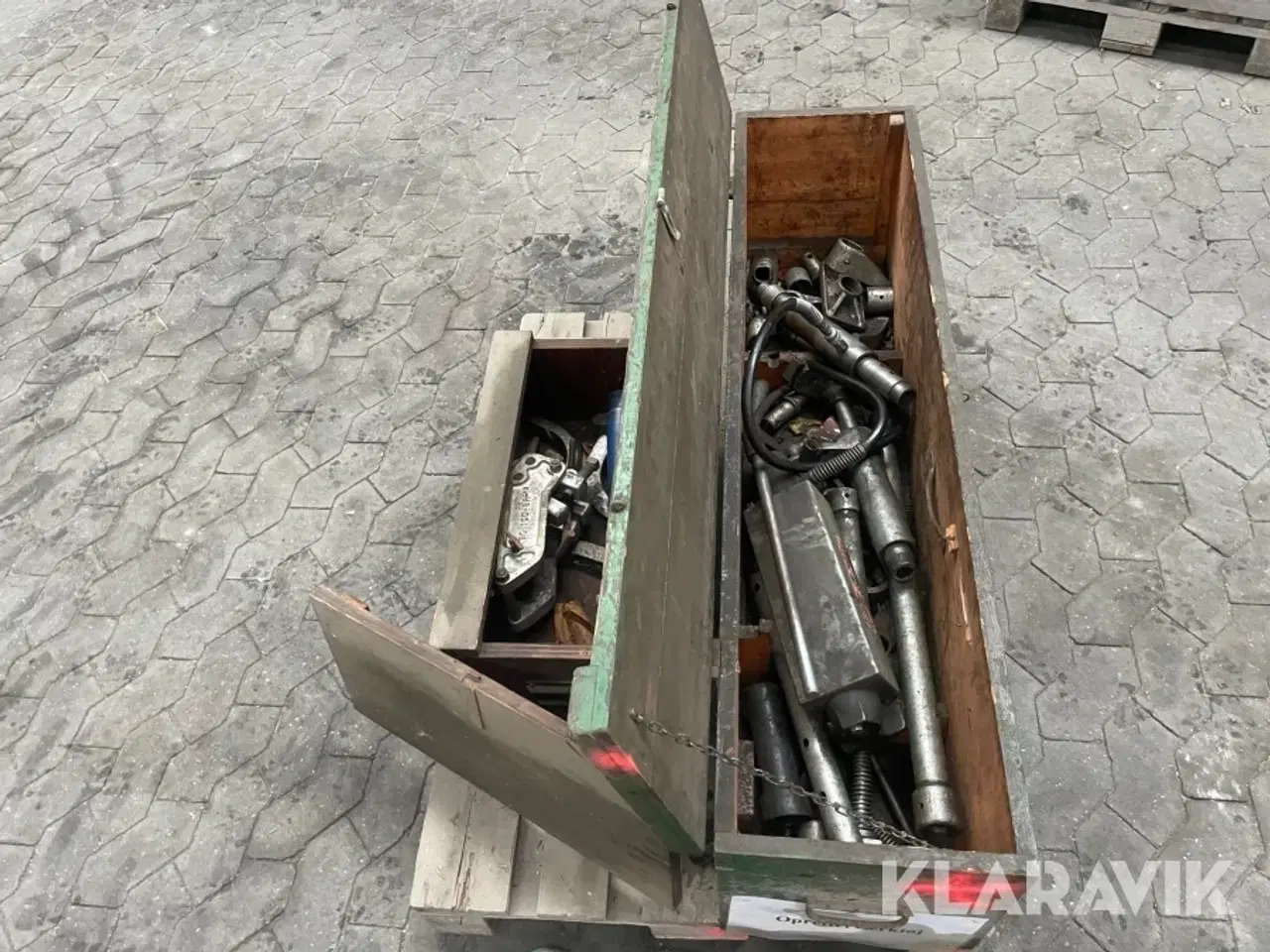 Billede 1 - Hydraulisk opretterværktøj og dækjern