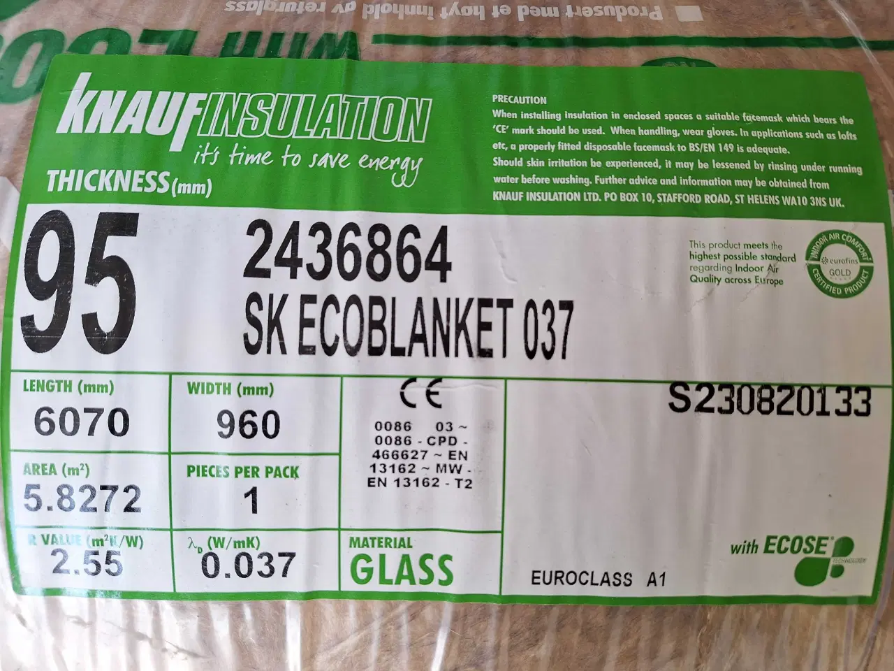 Billede 1 - Isolering fra knauf