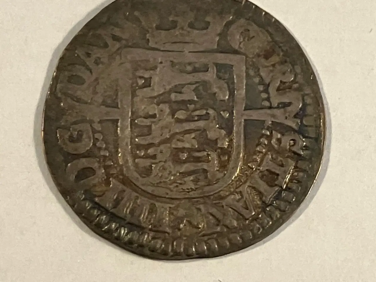 Billede 2 - 4 Skilling 1618 - Dårlig stand