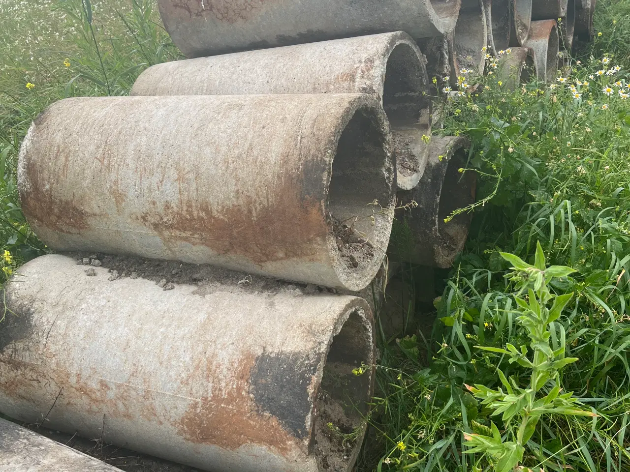 Billede 2 - betonrør rævegrav drænrør