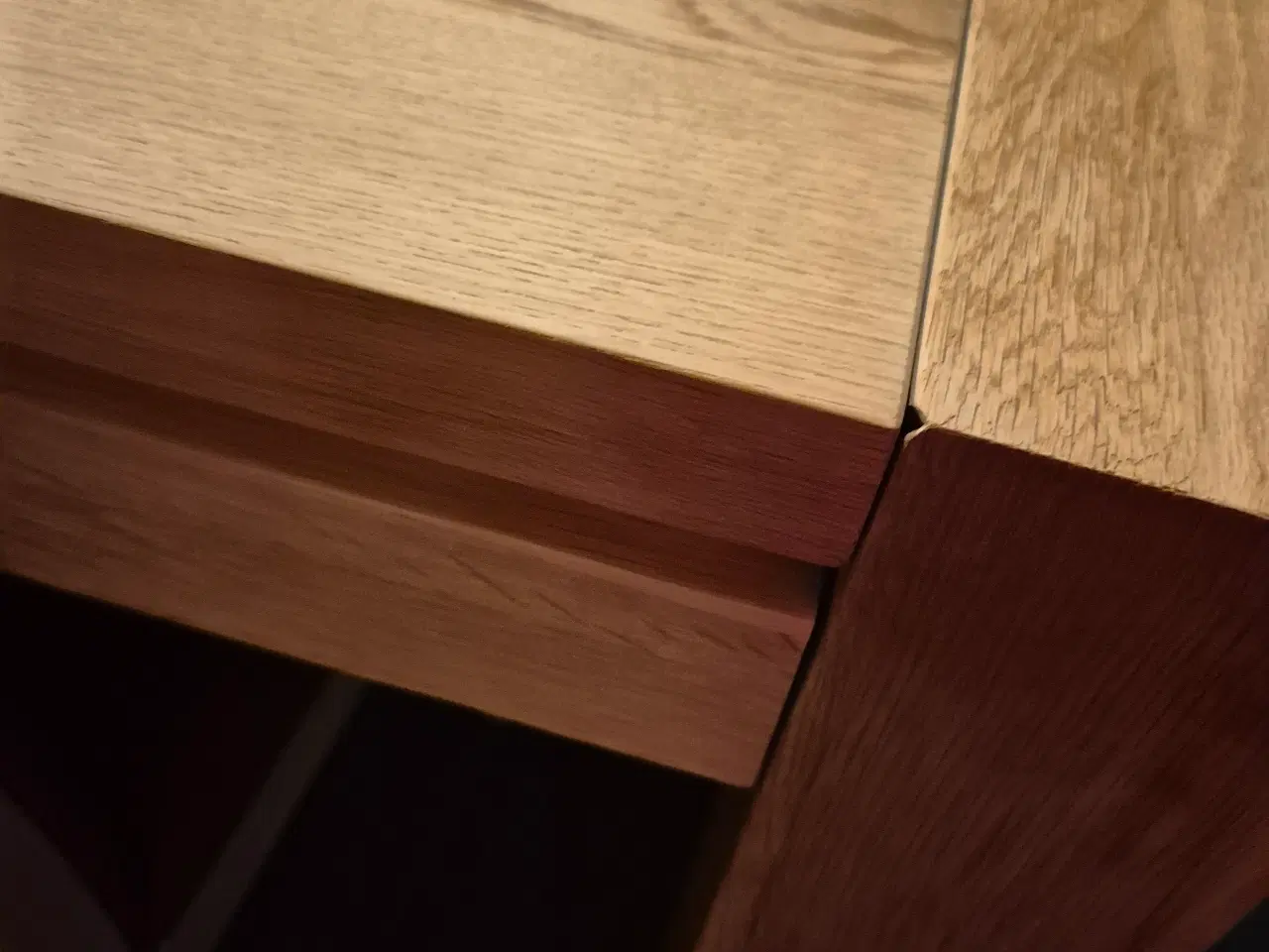 Billede 2 - Massiv egetræ bord 