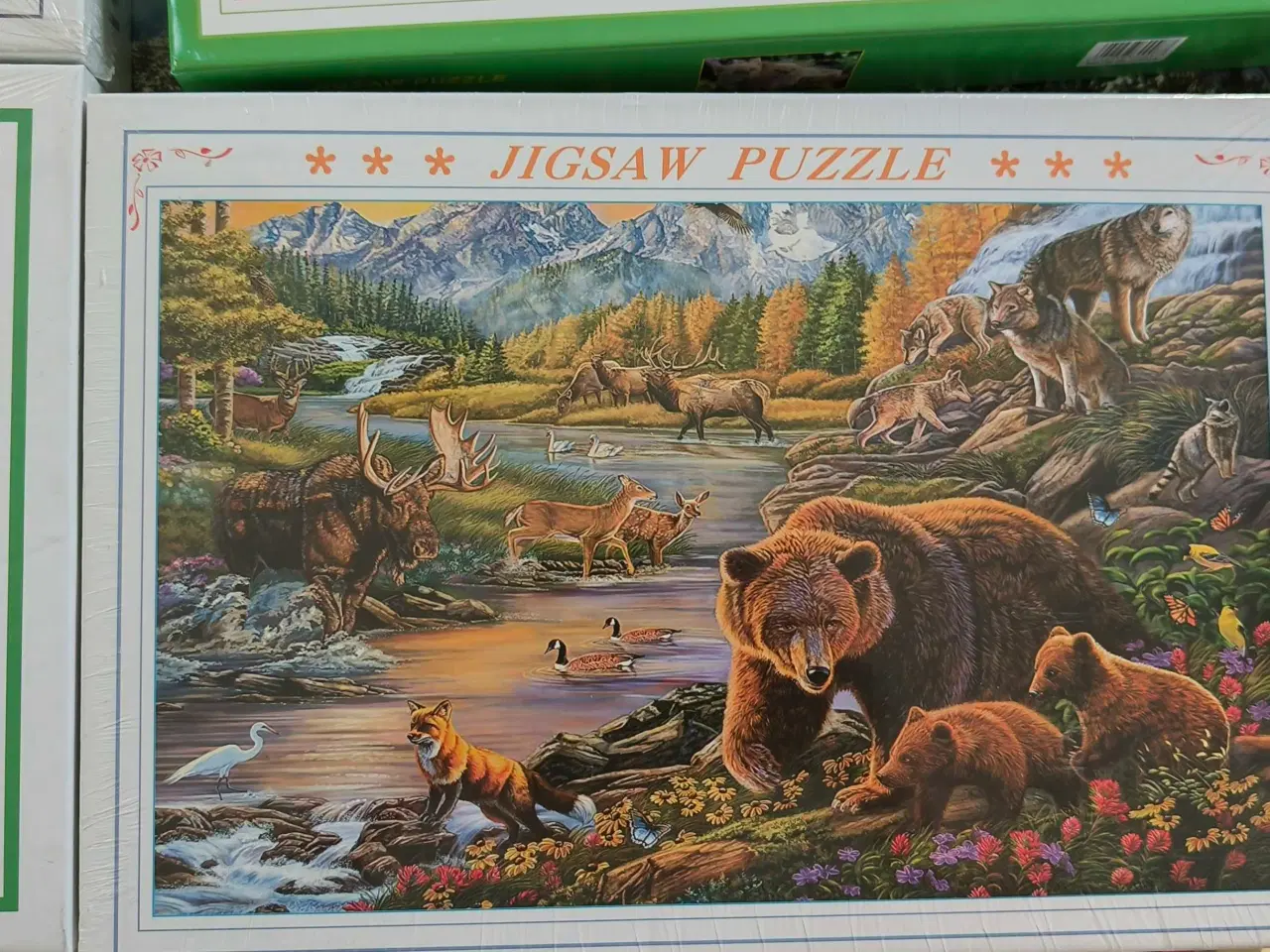 Billede 5 - 4 puslespil på 1000 brikker sælges