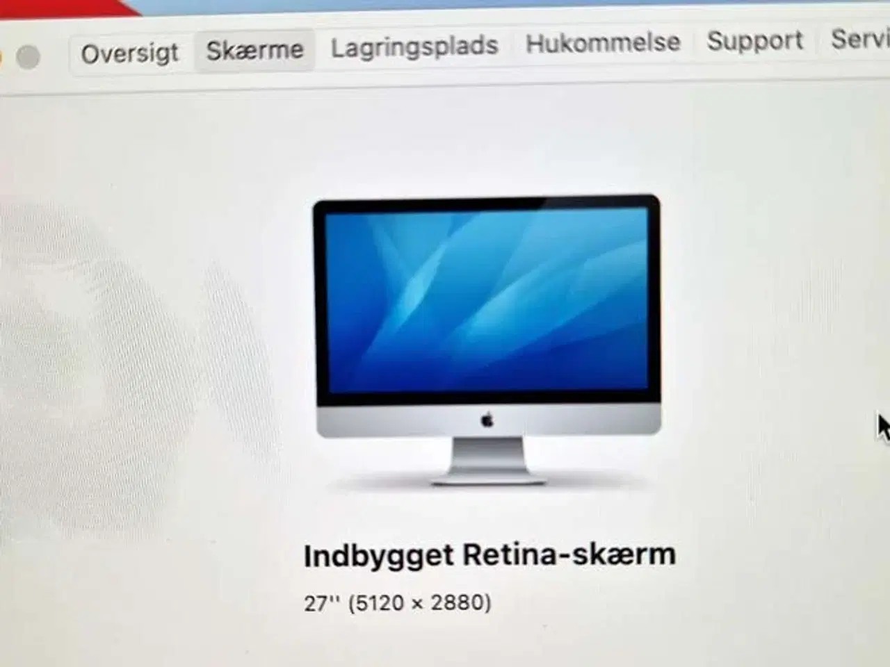 Billede 5 - iMac 27" Late 2014, Retina, 8 gb, 1 tb, 2 gb video