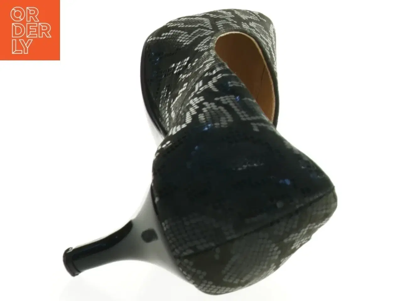 Billede 2 - Pumps med slangeskindsmønster fra paola parma (str. 39)