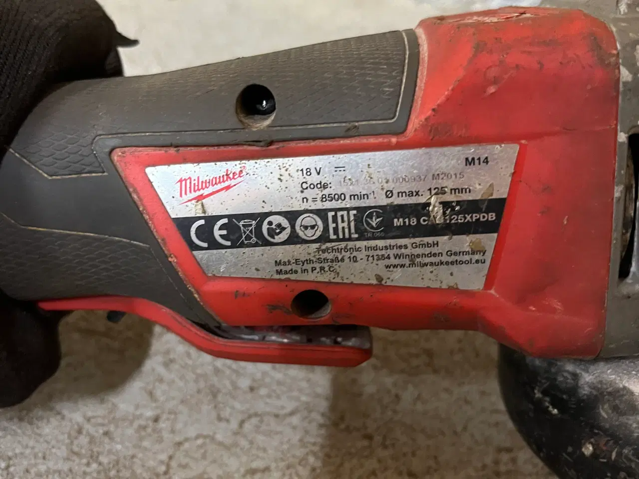 Billede 5 - Milwaukee M18 værktøj defekt