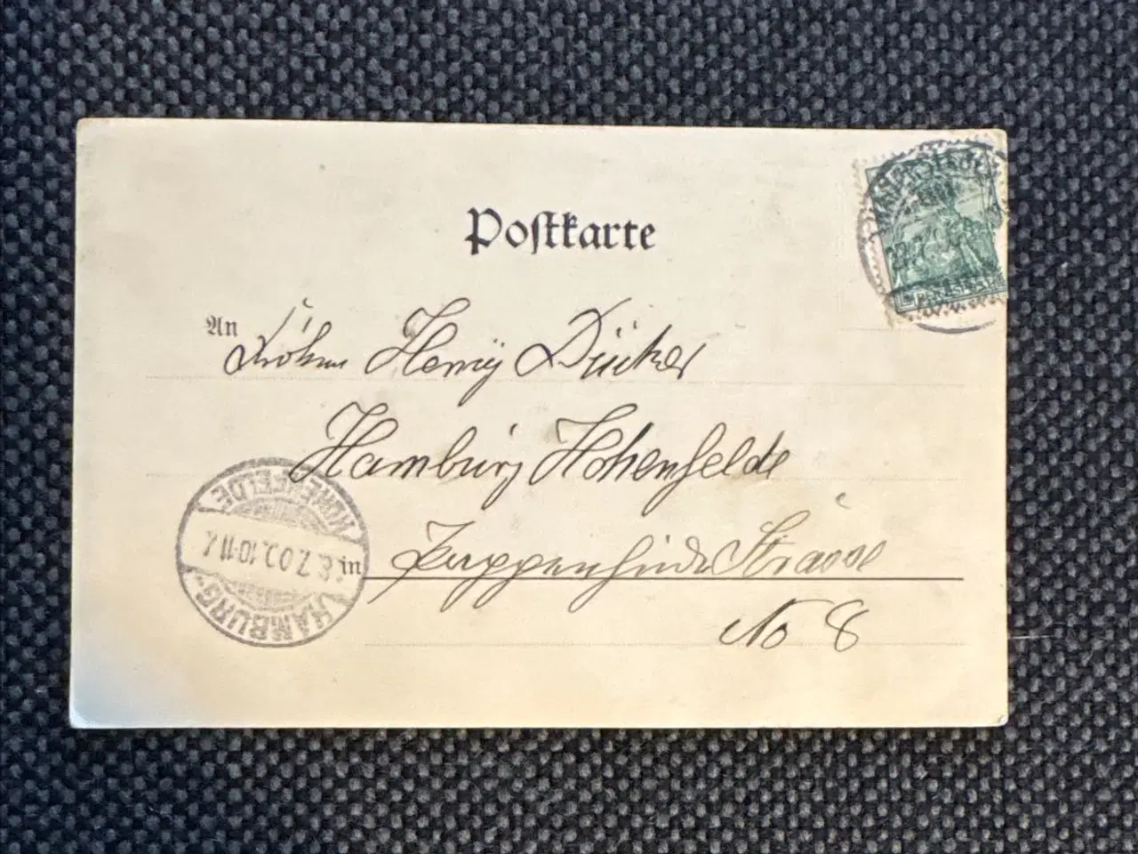 Billede 1 - Tre gamle postkort med motiver fra Haderslev