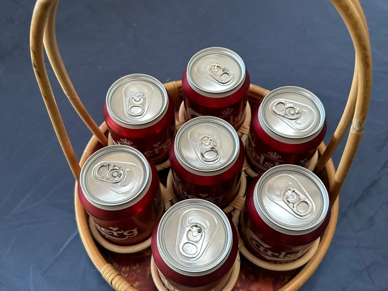 Billede 1 - ølkurv / Bambus flaskeholder