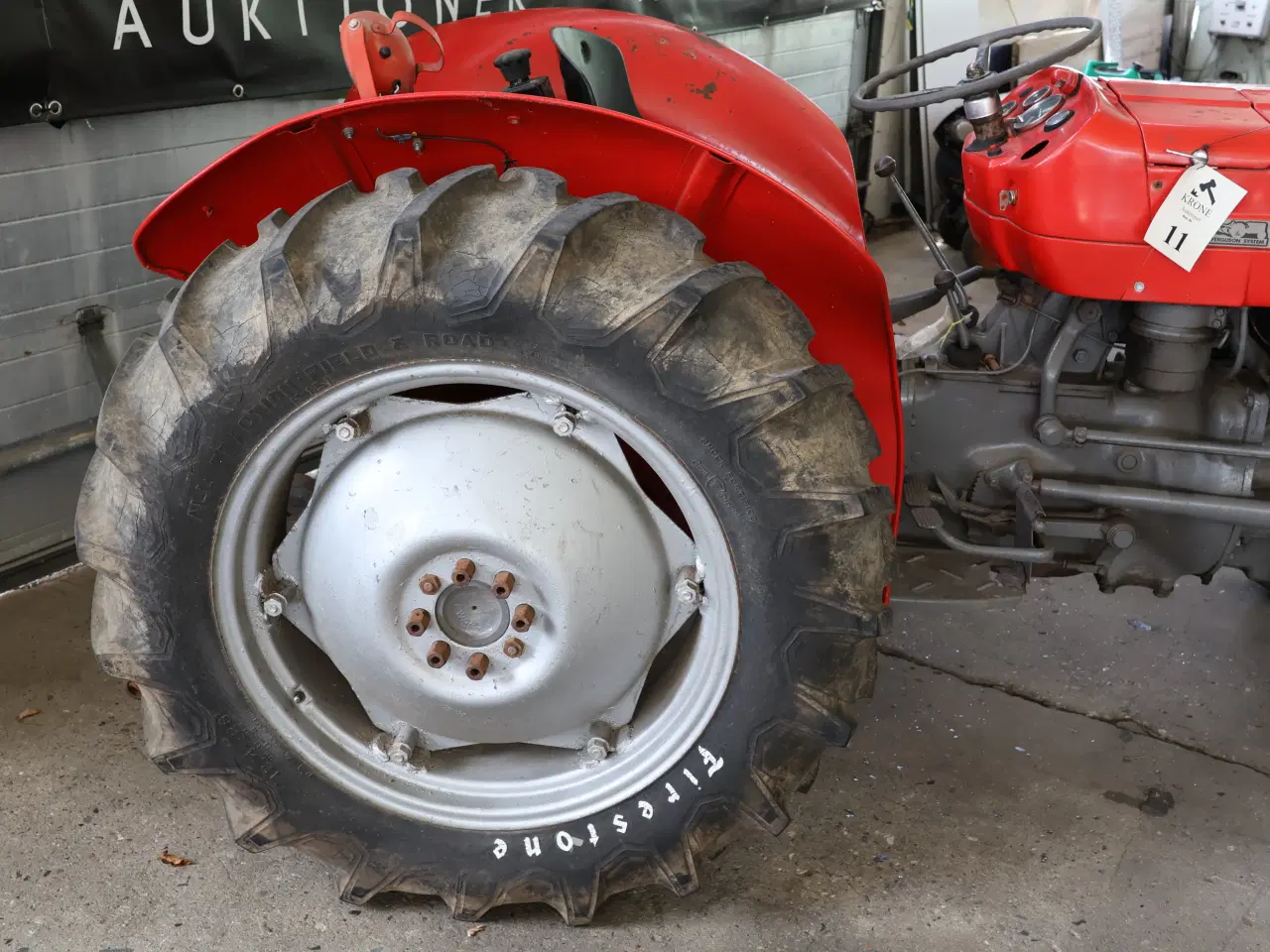 Billede 4 - Massey Ferguson 135. 4 cyl benzin årg 1965