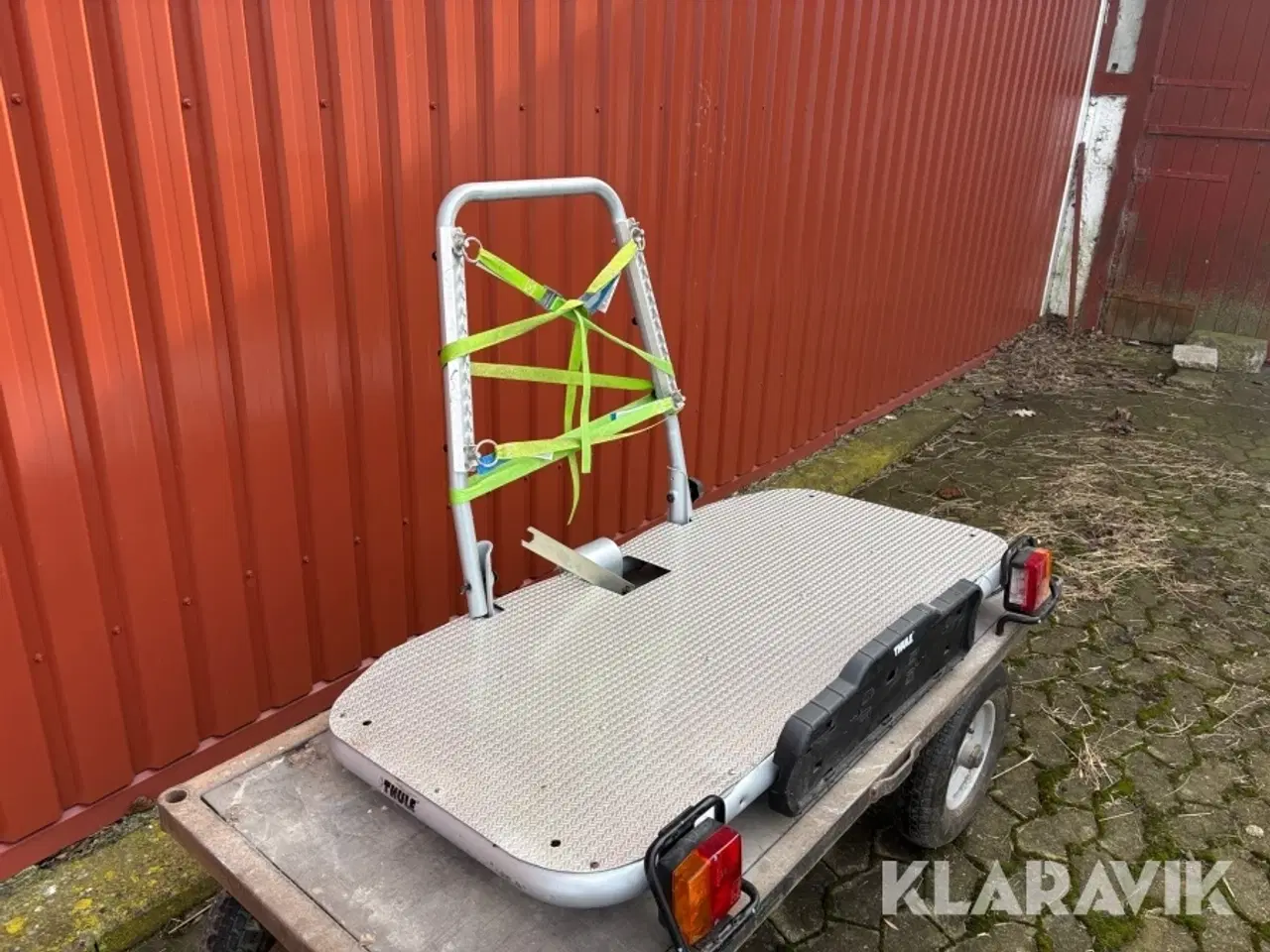 Billede 3 - Cykelanhænger Thule ombygget