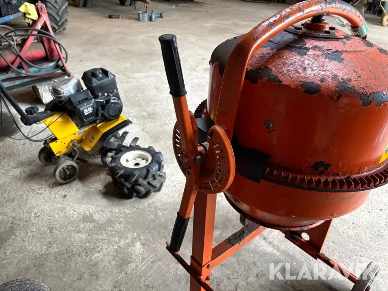 Billede 11 - Cement blander Lescha Euro-Mixer 125 - 125L