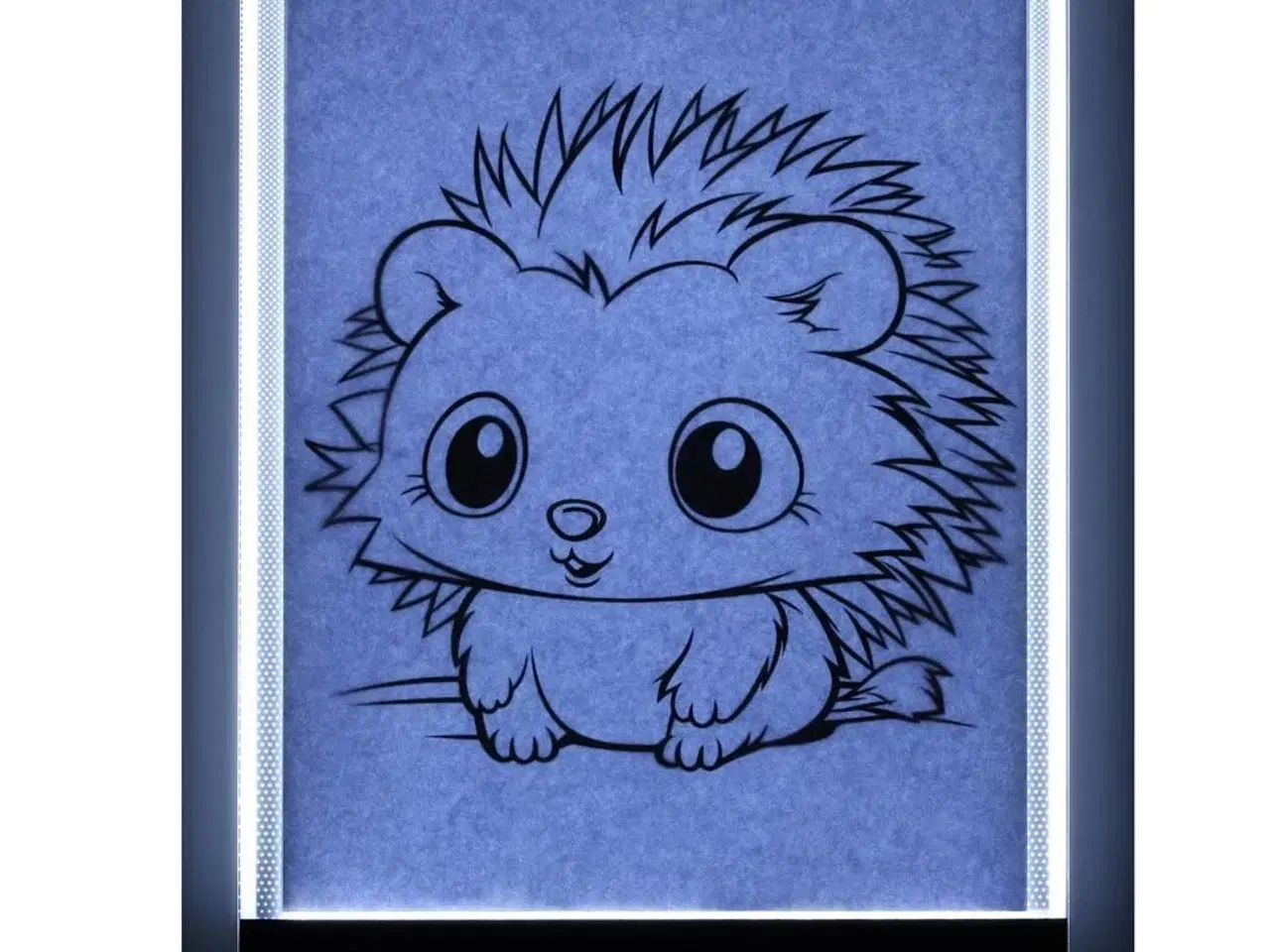 Billede 5 - Lysbord A4 – LED lyspad til optegning og tracing