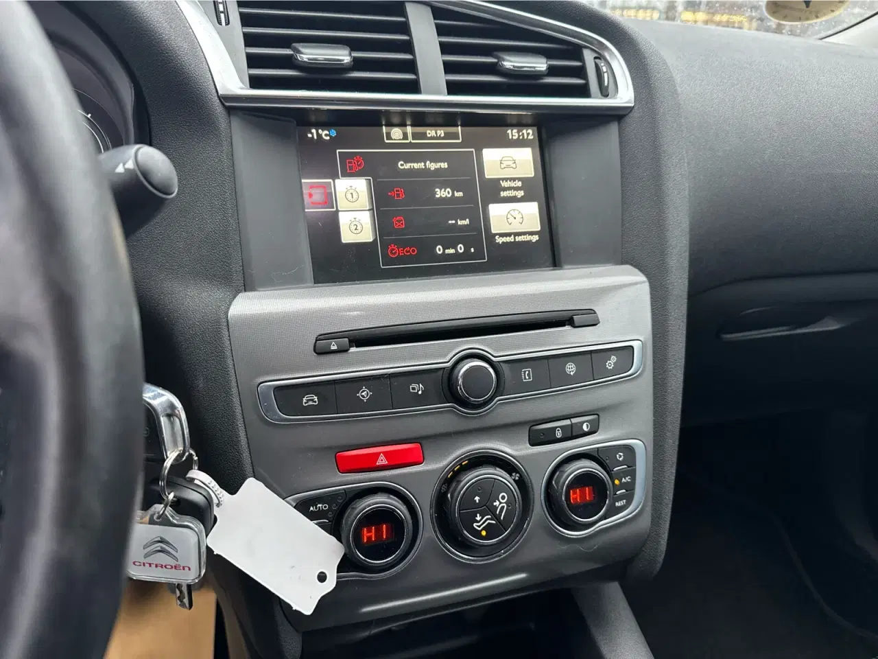 Billede 10 - Citroën C4 1,6 Blue HDi Feel Upgrade start/stop 100HK 5d