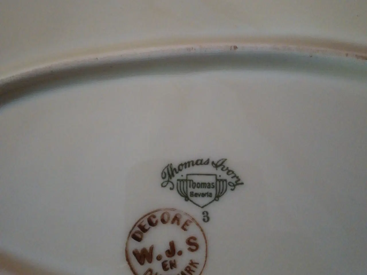 Billede 4 - Porcelæn stel fiskeretter. 