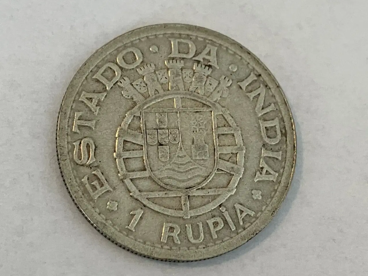 Billede 1 - 1 Rupia Portuguese India 1947