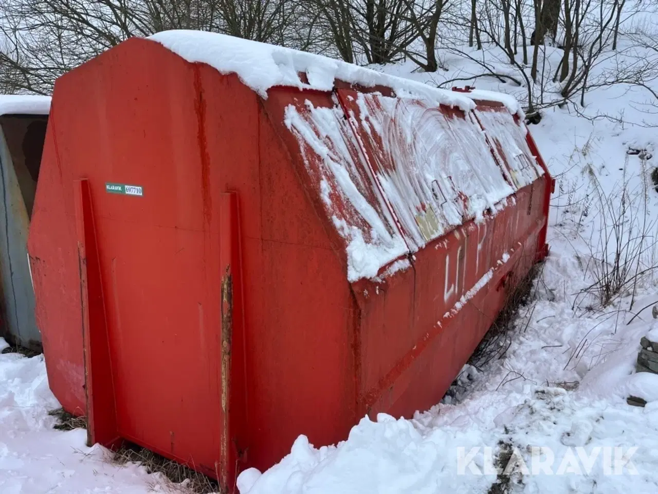 Billede 1 - Affaldscontainer til wirehejs