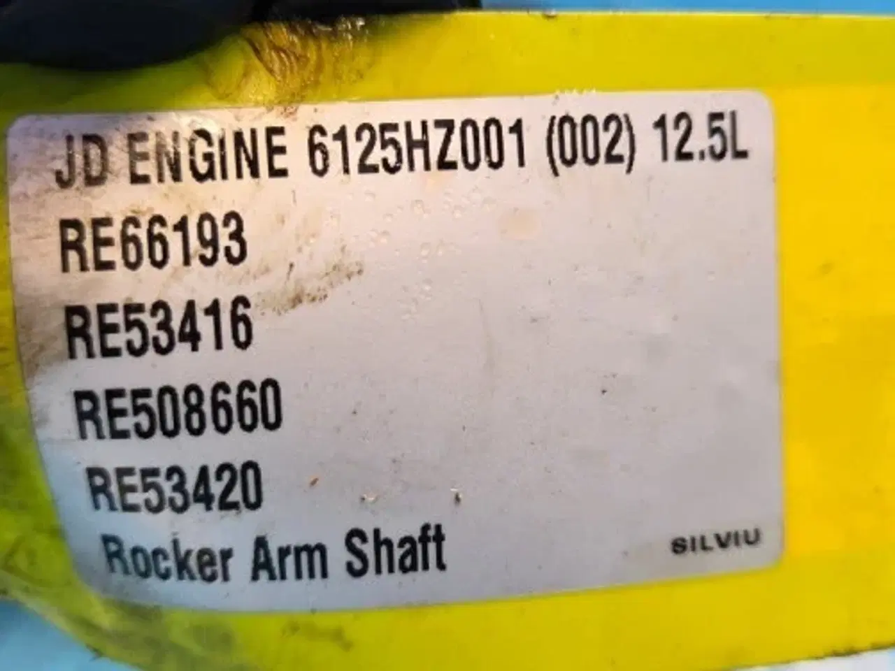 Billede 2 - John Deere 6125HZ001 Vippeaksel RE66193