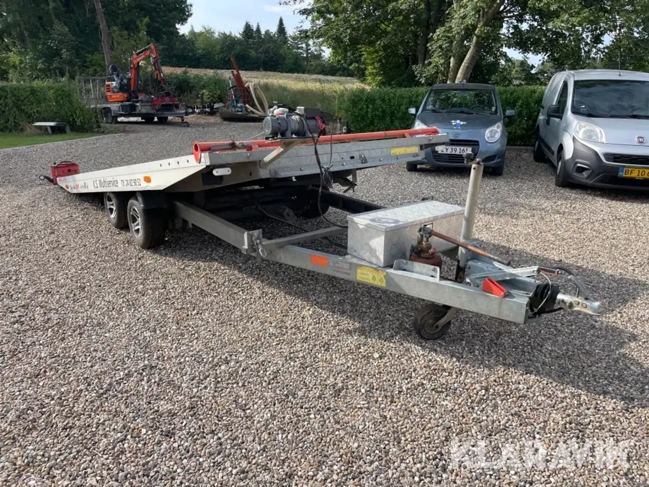 Billede 3 - Autotrailer Vezeko R2B2J med elspil