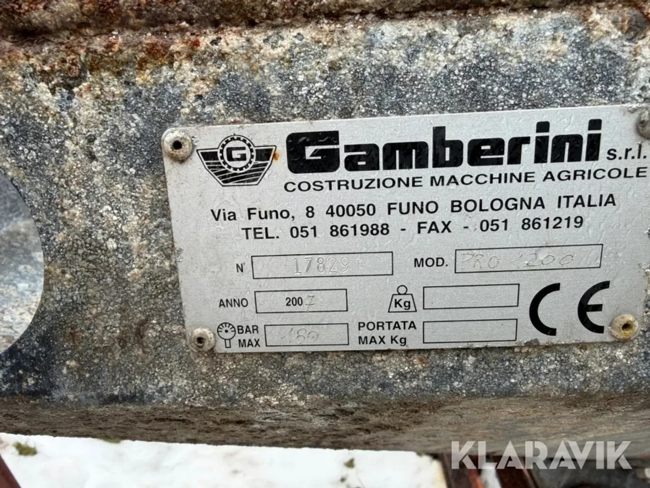 Billede 12 - Sand/saltspreder Gamberini Pro 1200