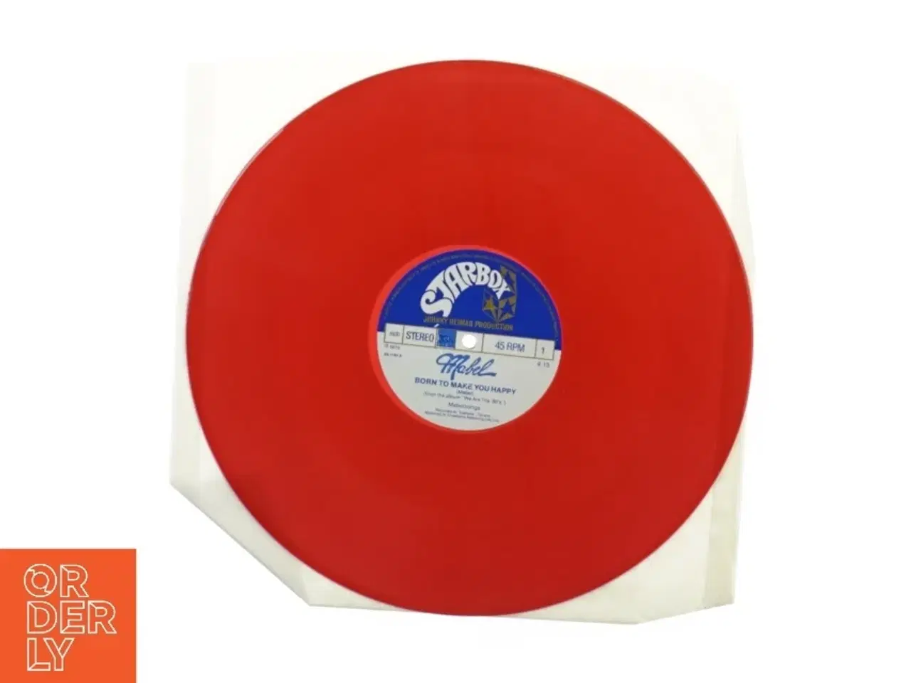 Billede 3 - Mabel - Born to make you happy. Do it with me (LP) fra Starbox (str. 30 cm)