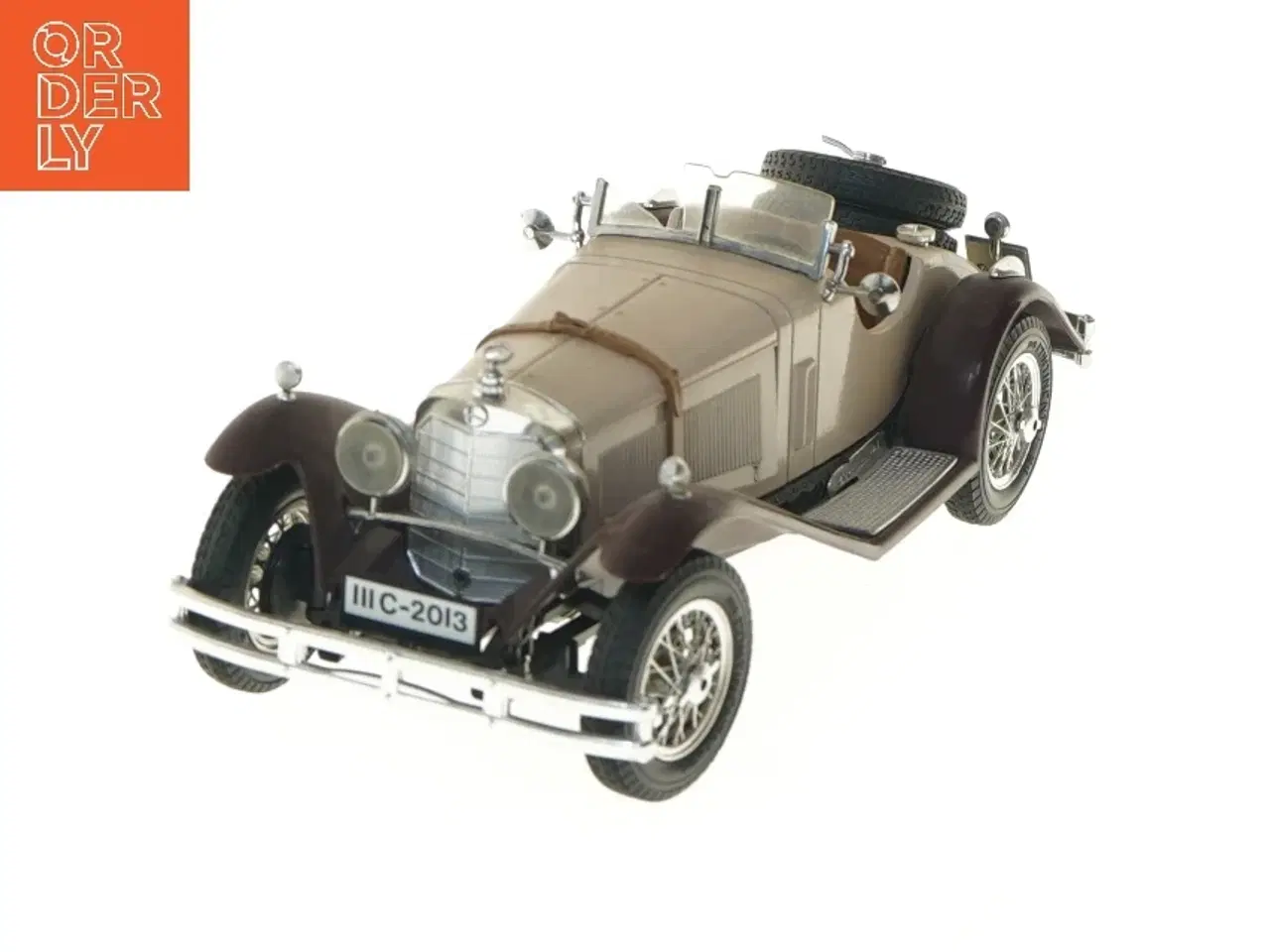 Billede 1 - Modelbil 1:18 Mercedes Benz, ssk 1928, Burago, Italien
