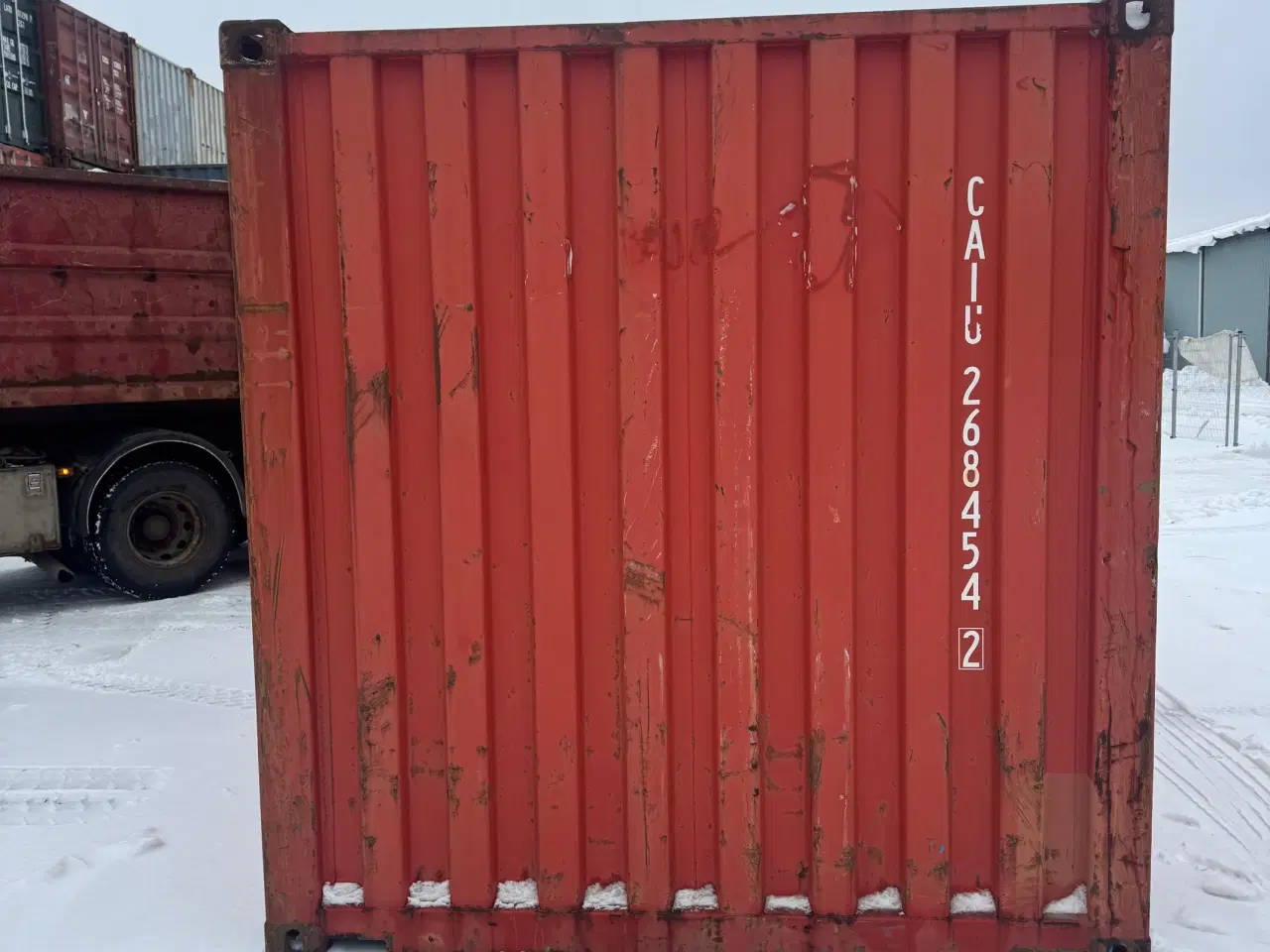 Billede 4 - Brugt 20 fods Isoleret Container-ID: CAIU 268454-2