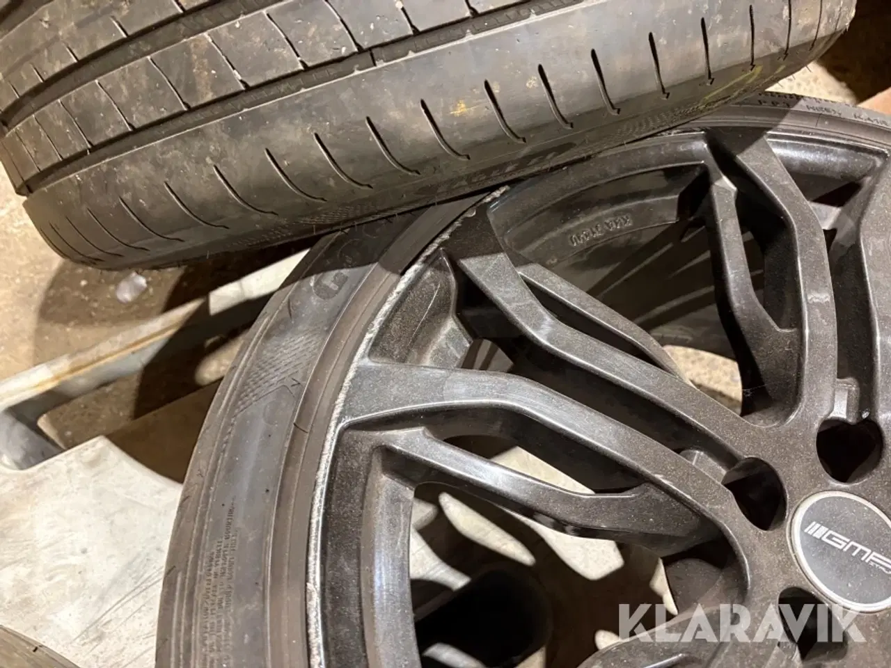 Billede 4 - Dæk på alufælge Goodyear Eagle F1 - 4 stk