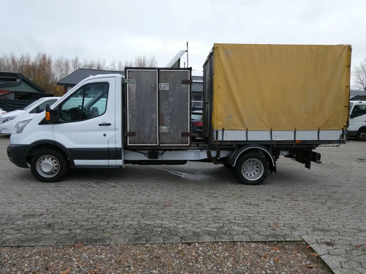 Billede 3 - Ford Transit 470 L4 Chassis 2,2 TDCi 155 Trend Db.Kab Ladvogn m/tip