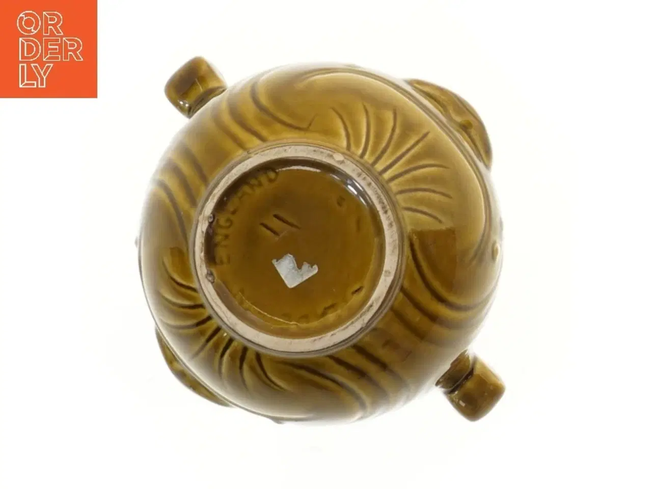 Billede 4 - Keramisk krukke med låg (str. 14x17 cm)