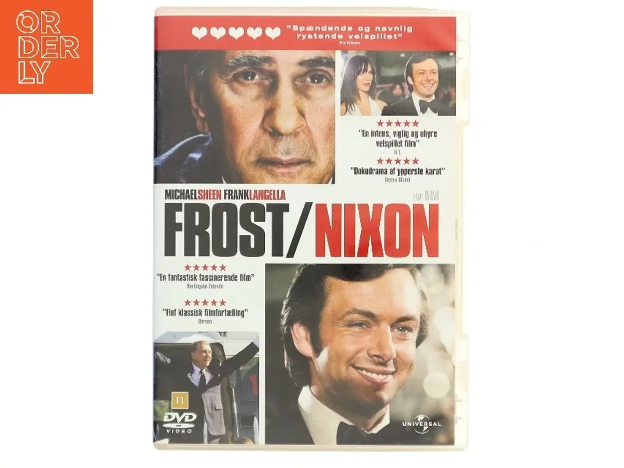Billede 1 - FROST/NIXON med Michael Sheen (DVD)