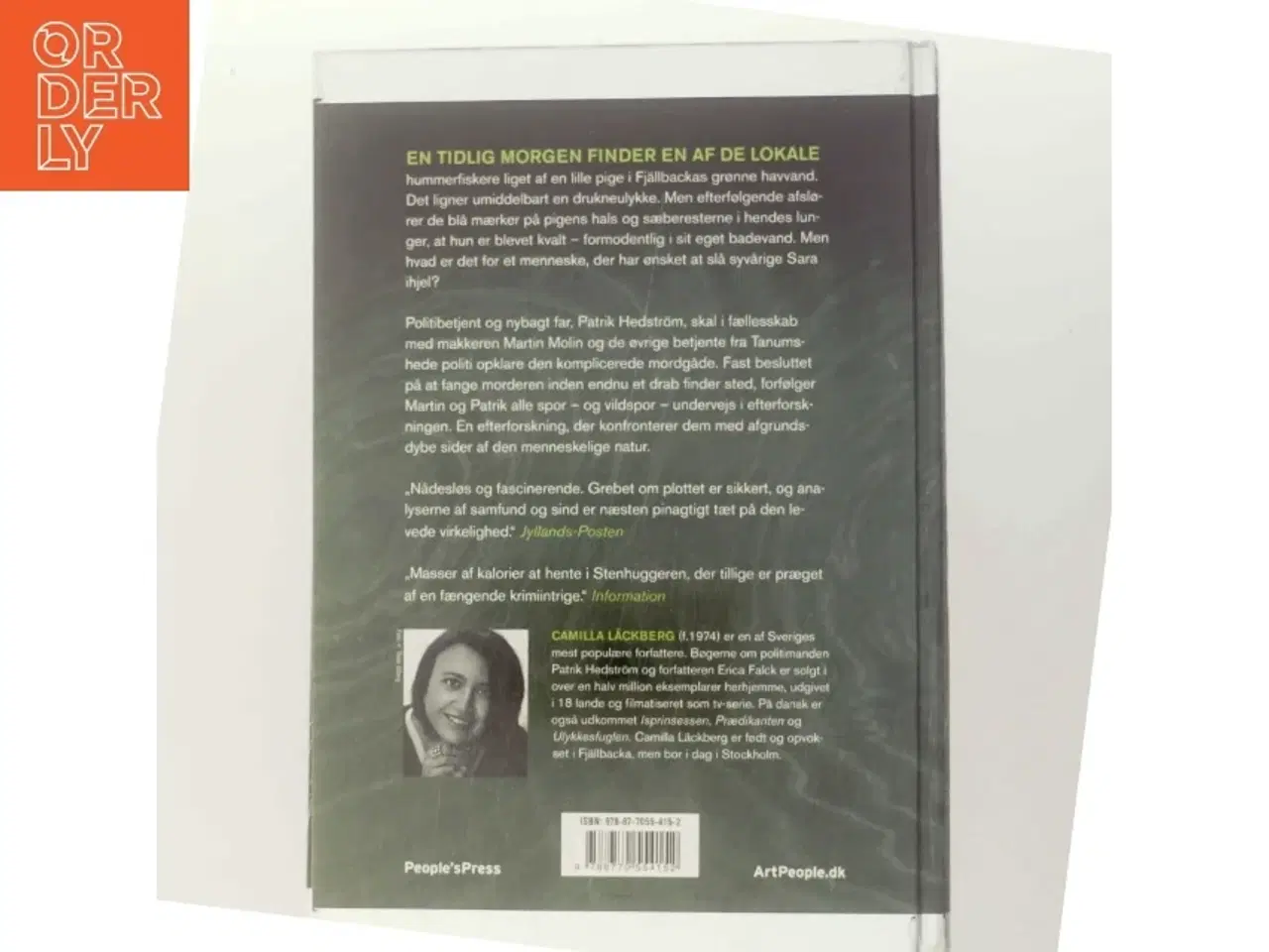 Billede 3 - Stenhuggeren : kriminalroman af Camilla Läckberg (Bog)