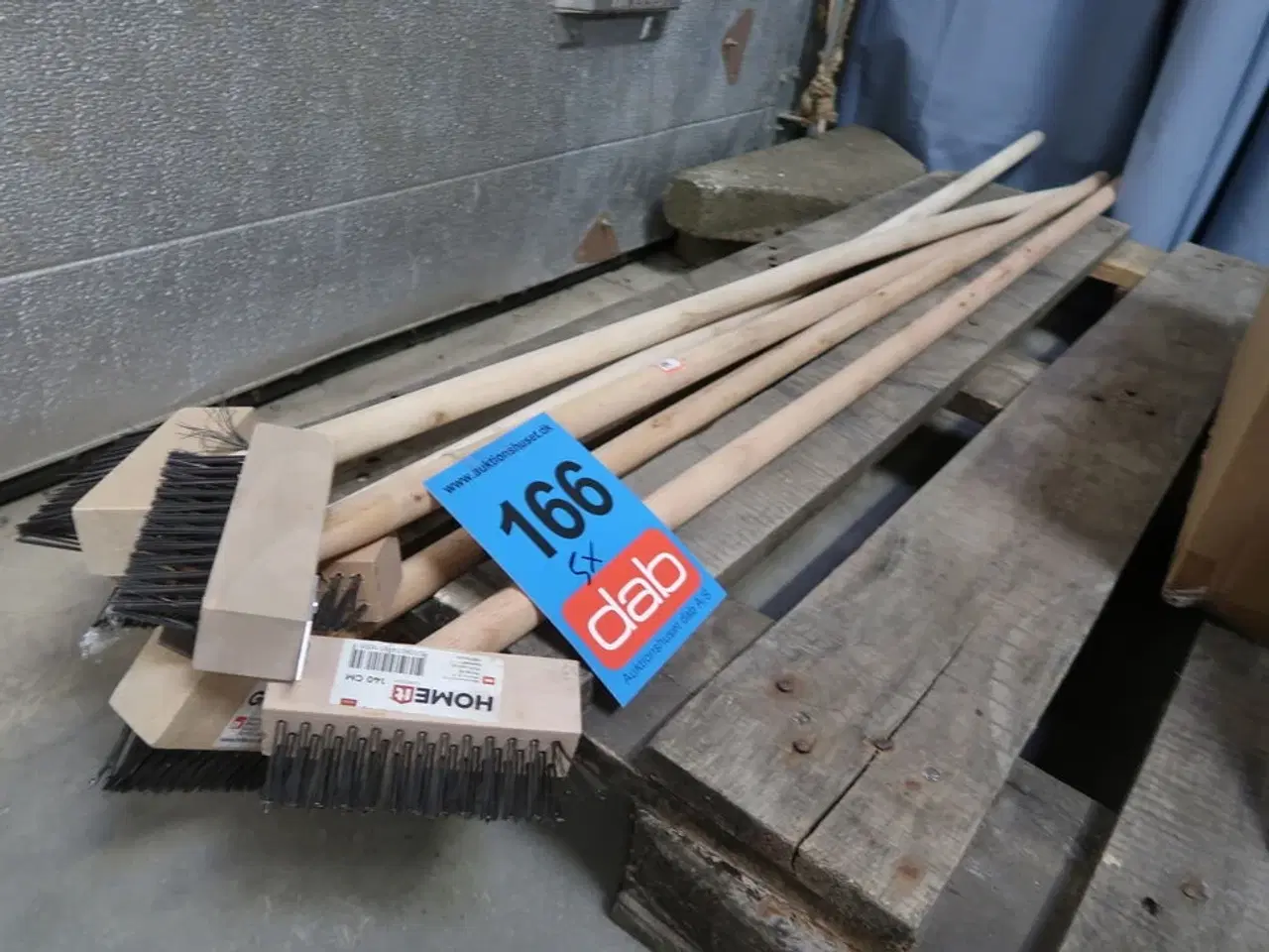 Billede 2 - 5 stk. HOME It® fliserenser med stålbørste Ø2,4 x 140 cm