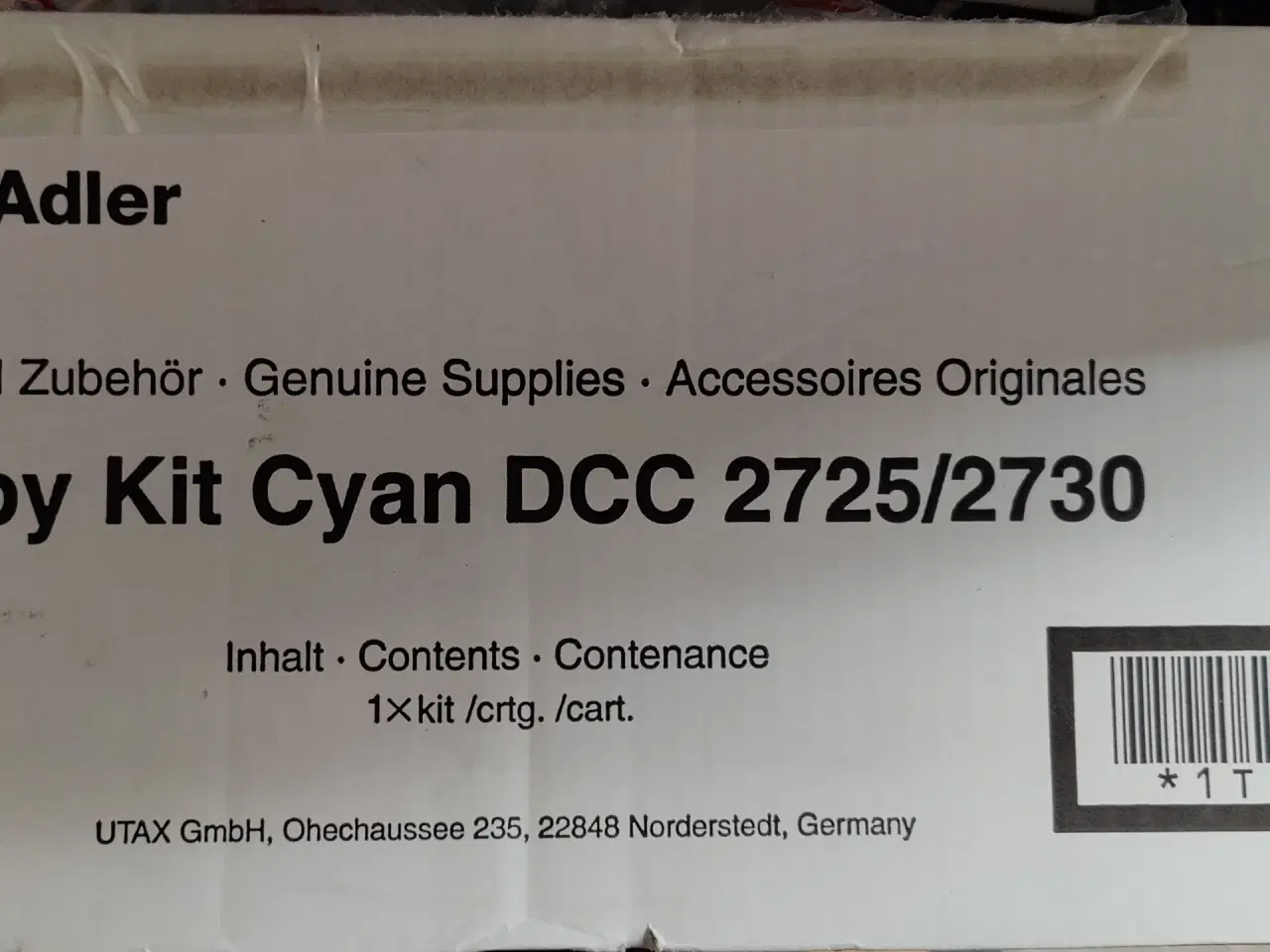 Billede 1 - DCC 2725/2730 - Cyan Laser Toner