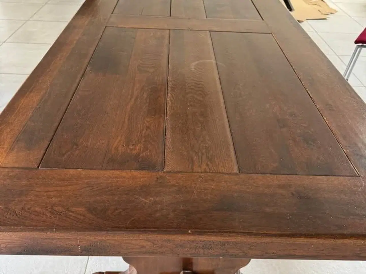 Billede 3 - Lækkert spisebord med 2 ekstra plader