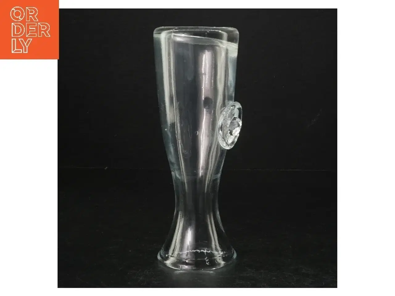 Billede 2 - Glas vase (str. 18 cm)
