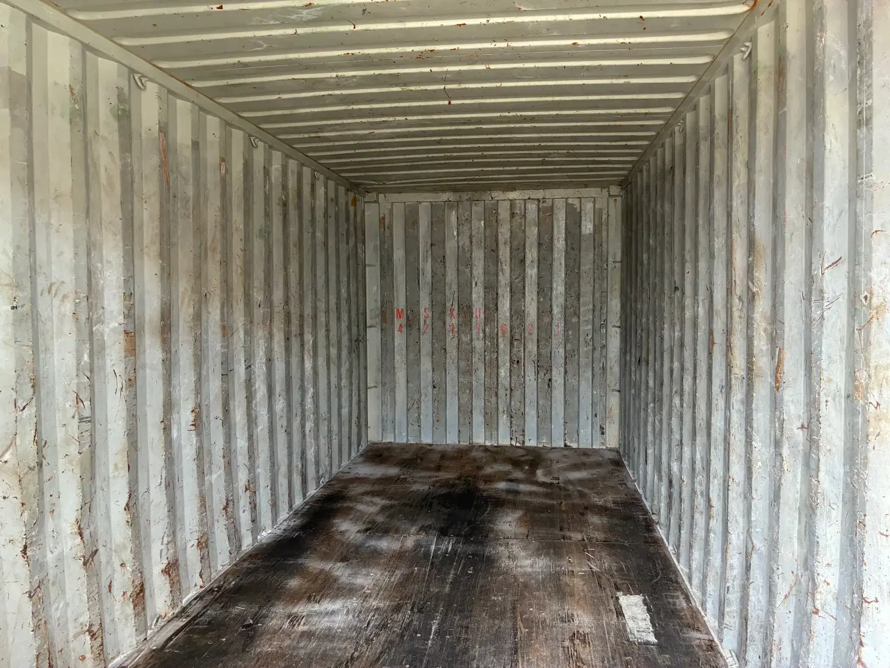 Billede 2 - 20 fods Container- ID: MSKU 421002-1