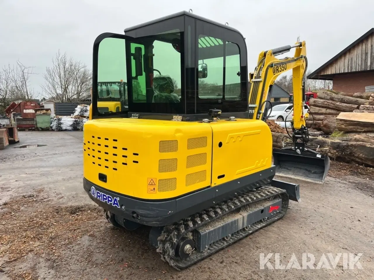 Billede 3 - Gravemaskine Rippa P350 med tiltskovl