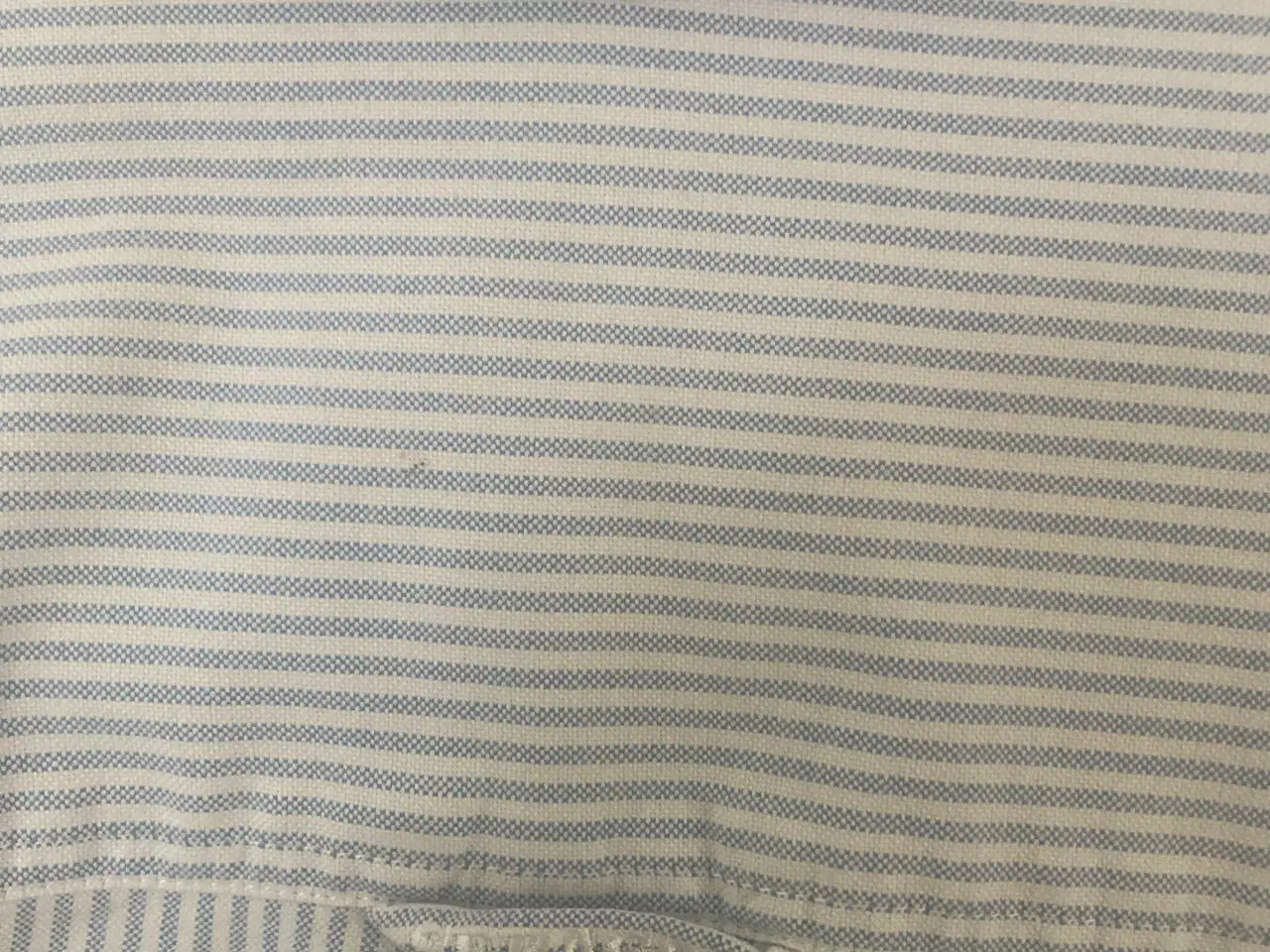 Billede 5 - Blå- og hvidstribet herreskjorte str XL