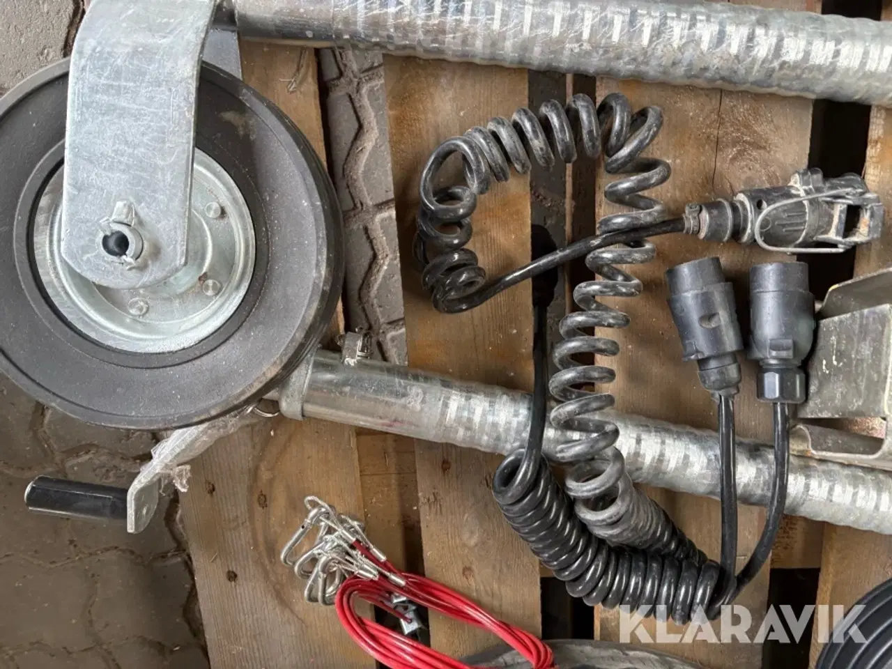 Billede 5 - Trailer reservedele / støtteben / hjul m.m.