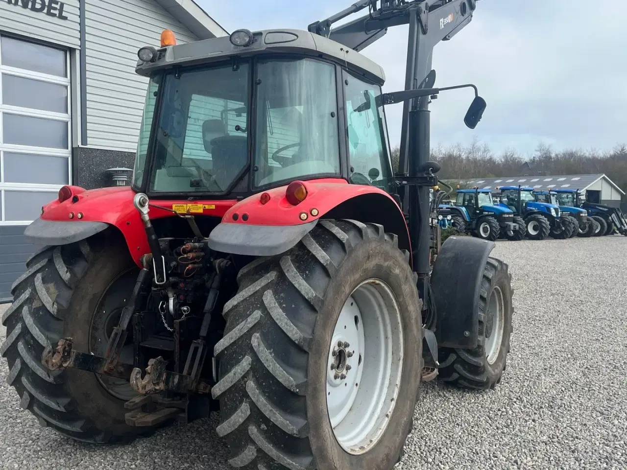 Billede 15 - Massey Ferguson 6480 Dyna 4 Med frontlift og frontlæsser