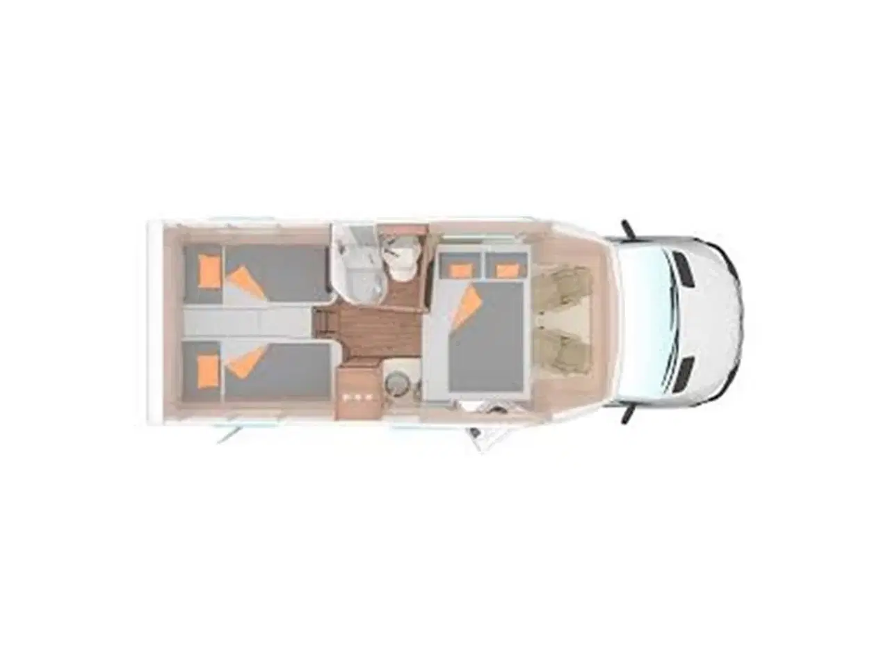 Billede 2 - 2023 - Weinsberg Pepper Edition MEG 640 Suite   2 senge og hæve/sænke seng.