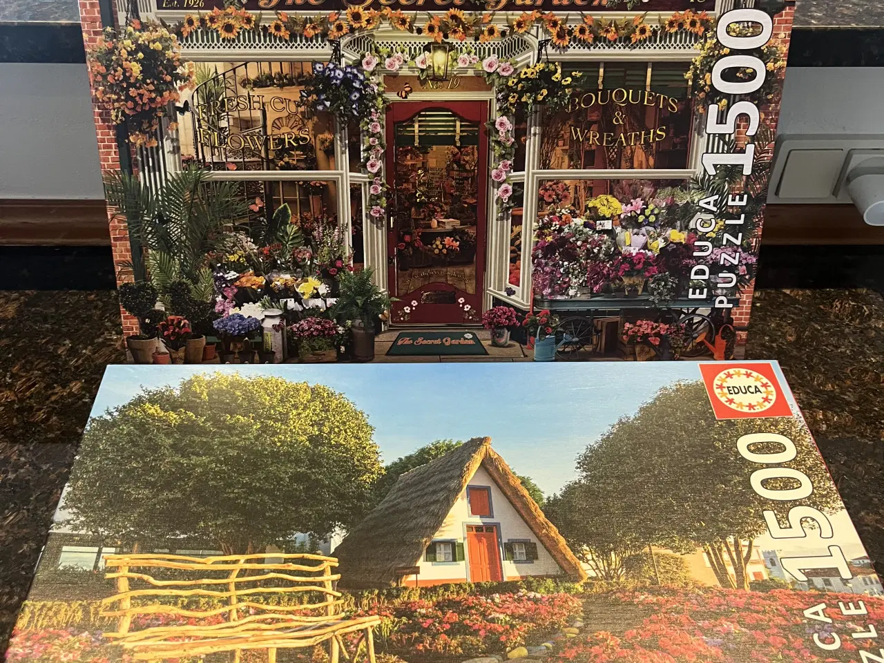 Billede 1 - Educa puslespil 1500 brikker 2 stk