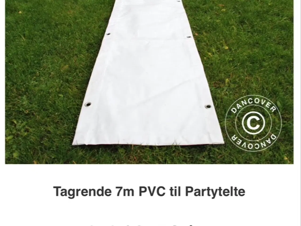 Billede 2 - Tagrende til partytelt 7 meter