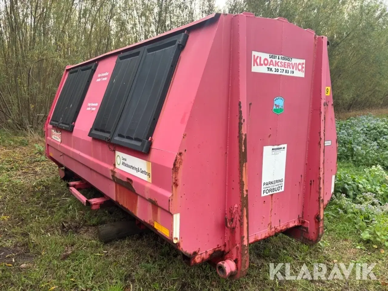 Billede 7 - Miljøcontainer Miljø-Art 4000 type L 3/3 mm