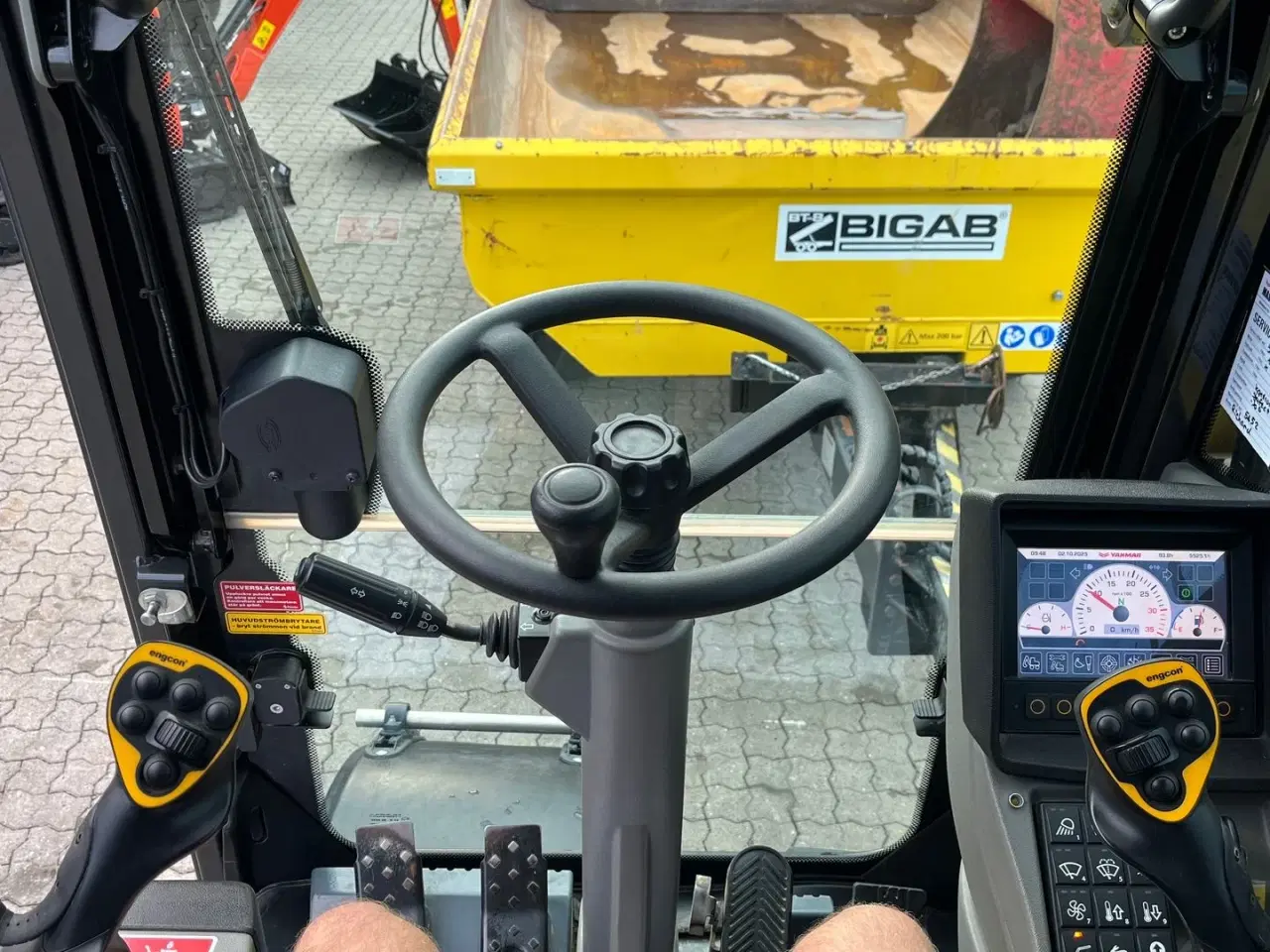 Billede 11 - Yanmar B95W Engcon rotortilt, vogn mm.